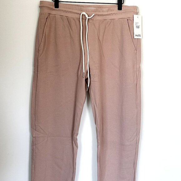 NWT MATE the Label Rose Organic Terry Classic Jogger - 1X - Picture 5 of 11
